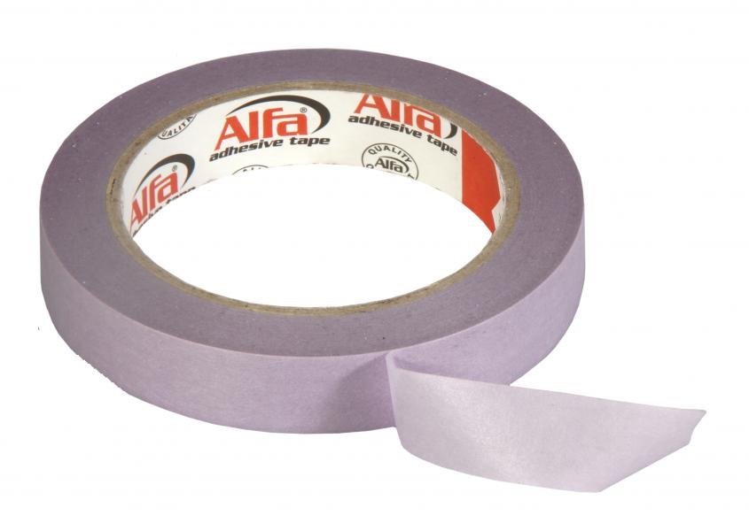 Klebeband Alfa FineLine SOFT – Abklebeband (Farbe violett) 19mmx50m