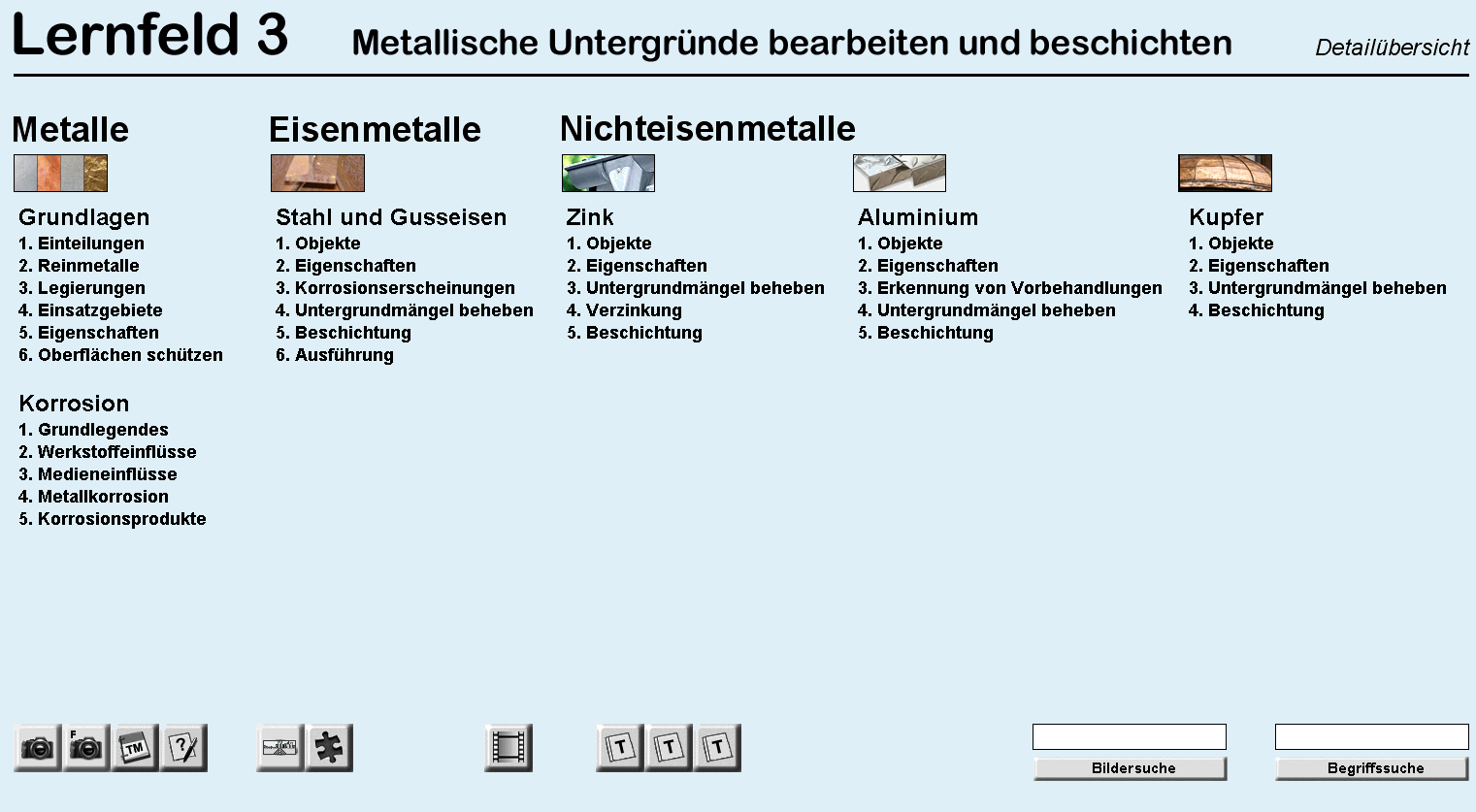 LF03 - Metallische Untergründe bearbeiten und beschichten
