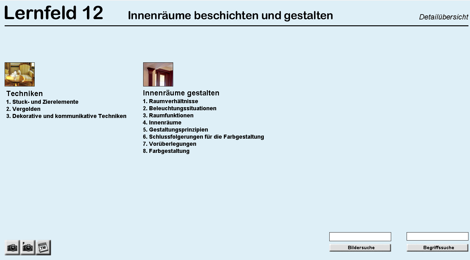 LF12 - Innenräume bekleiden und gestalten